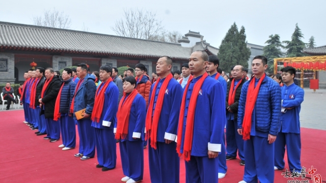 太极名家陈志强祭祖暨收徒仪式在陈家沟隆重举行