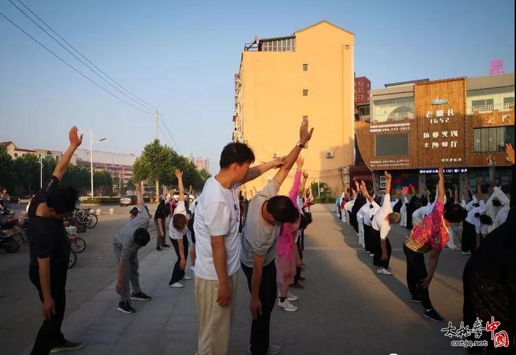 健康中国，共享太极，鄢陵县太极拳公益培训班圆满成功