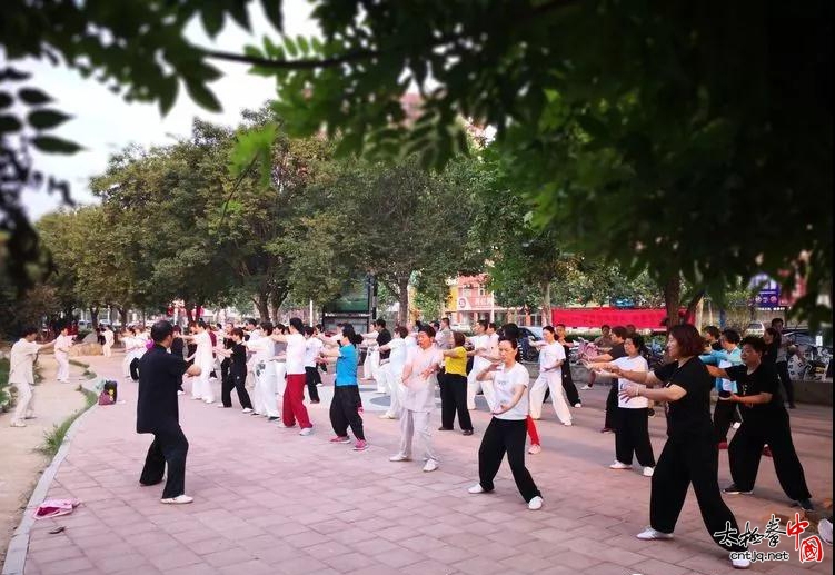 健康中国，共享太极，鄢陵县太极拳公益培训班圆满成功