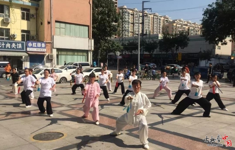 【西安朱天才太极拳研究会】国庆太极拳、剑培训班圆满结业