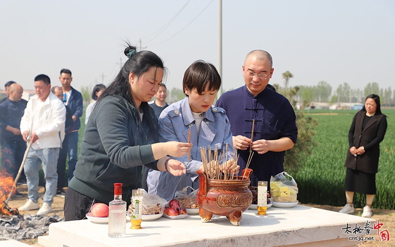 朱老虎太极体系清明节太极拳交流展示